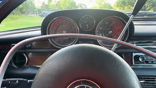 1969 Mercedes Benz 280S - Cold Start & Idling