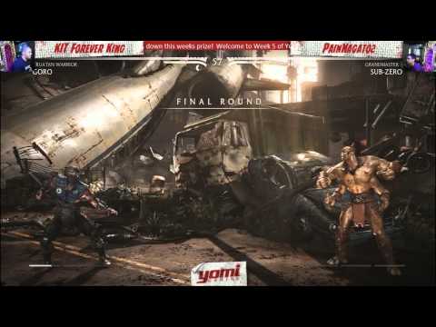 WB Round 3: YOMI KIT Forever King (Goro) vs. PainNagato2 (Sub-Zero) - MKX; AKA Week 5