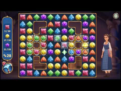 Beauty and the Beast Perfect Match Level 156 - NO BOOSTERS 👸👸👸
