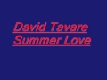 David Tavare Summer Love 