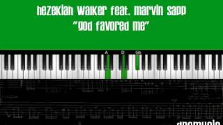 How to play Hezekiah Walker-God Favored Me Part 1 (intro)