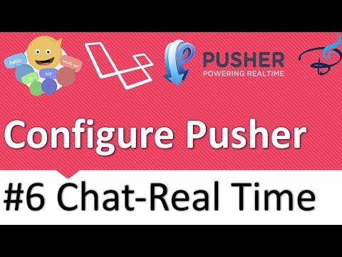 Real Time Chat With Laravel Broadcast Pusher and Vuejs | Configure Pusher with Laravel 6