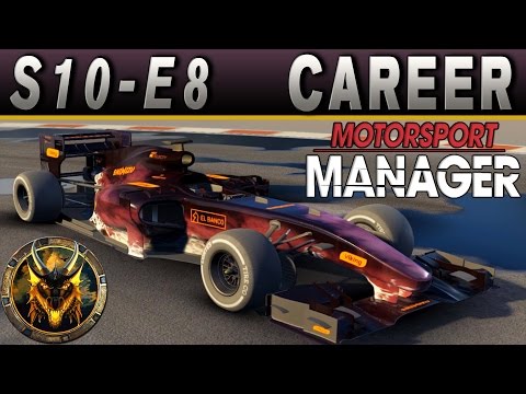 Motorsport Manager PC Career Mode S10E8 - PUSH THEM HARDER!