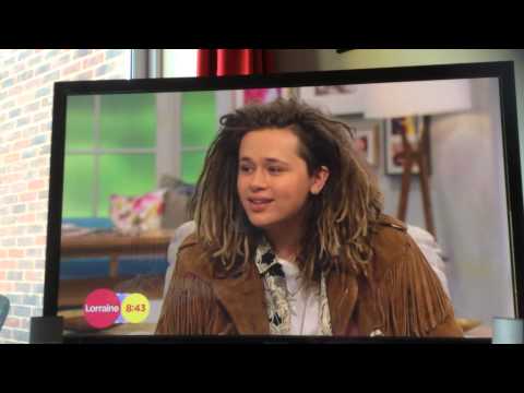Luke Friend on ITV Loraine talking about life after the xfactor