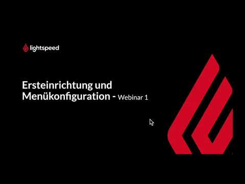 K-Series Webinar 1 - Ersteinrichtung und Menükonfiguration (DE)