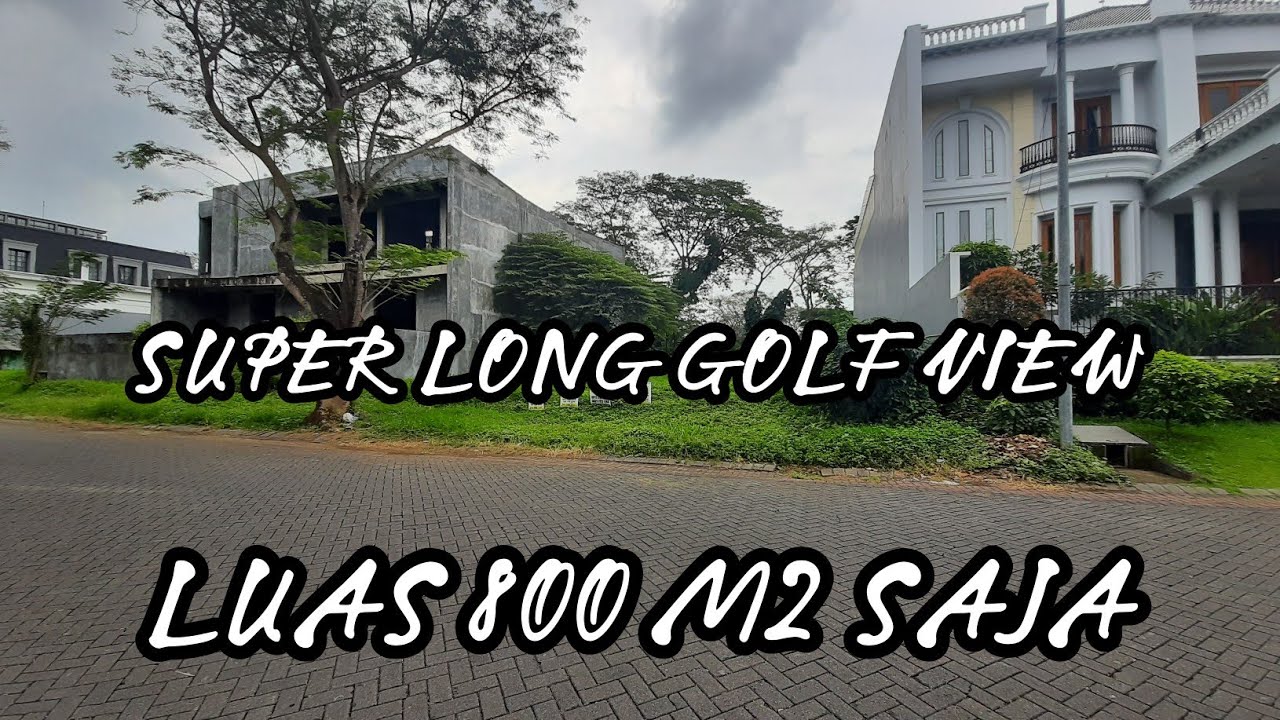 Tanah Long Golf View Bukit Golf Internasional Citraland Surabaya