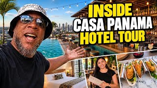 Inside Hotel Casa Panama: Room, Food & Pool tour