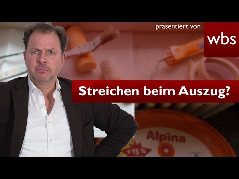 Darf ich aus einer Mietwohnung ausziehen, ohne zu renovieren?  | Rechtsanwalt Christian Solmecke