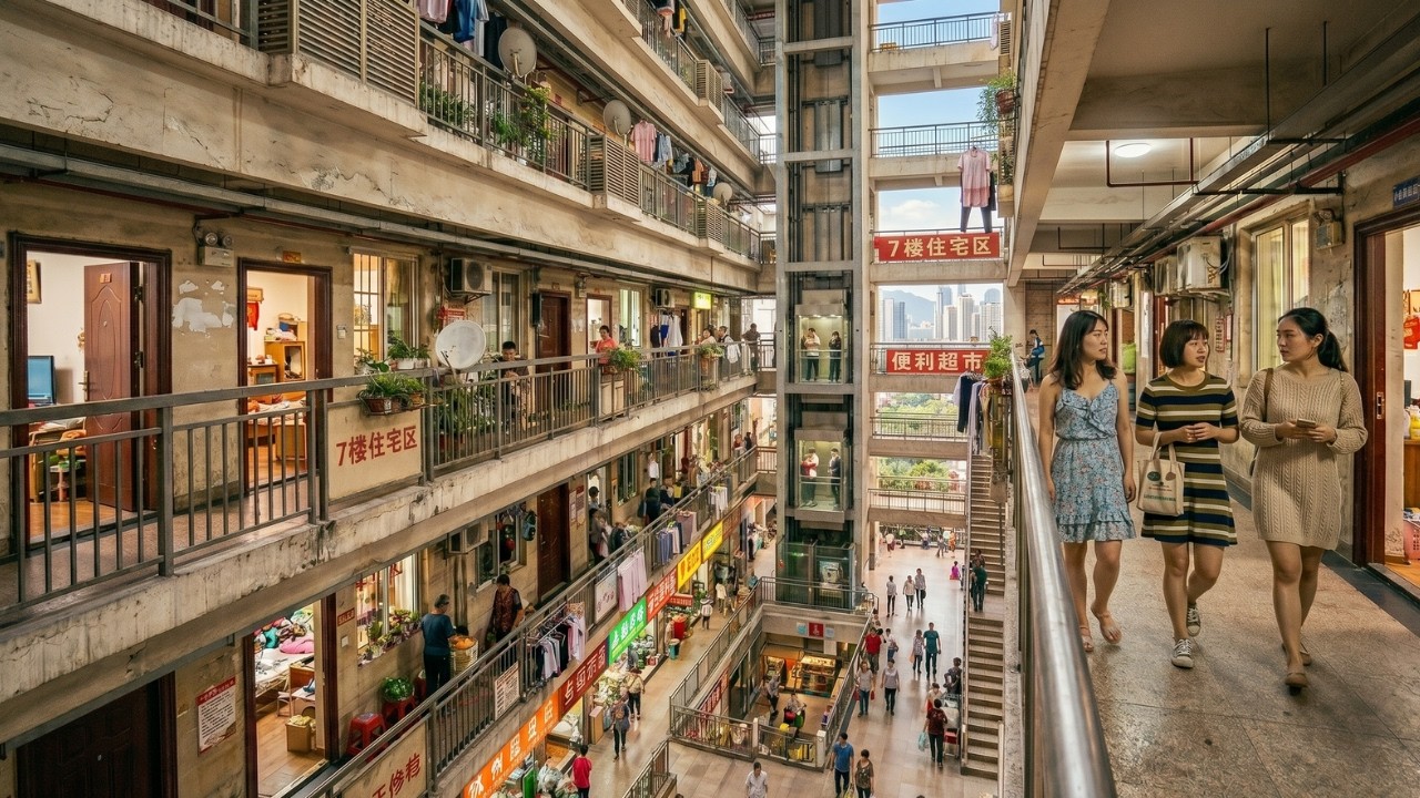 الصين تبني مدينة داخل مبنى واحد.. كيف يبدو شكل الحياة؟
