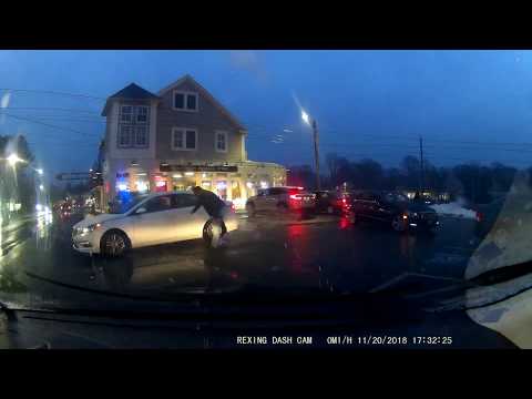 Parking lot crash Hamilton MA