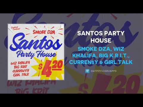 Smoke DZA, Wiz Khalifa, Big K.R.I.T., Curren$y & Girl Talk - Santos Party House (AUDIO)
