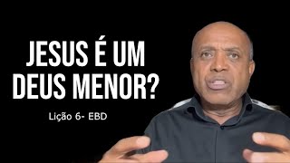O Filho Como o Verbo de Deus - EBD Lição 6 - 2026- A Santíssima Trindade 