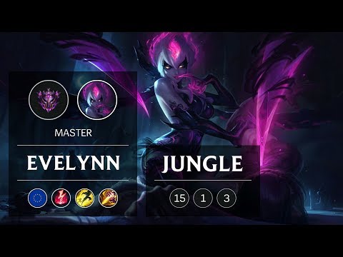 Evelynn Jungle vs Xin Zhao - EUW Master Patch 9.2