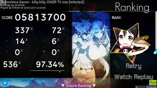 Wakeshima Kanon - killy killy JOKER TV size [Infected] (97.34%) 536x(537x) {337/14/0/0} 155pp
