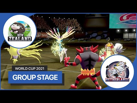 Aidan Jackson 🇳🇿 vs Andres Escobosa 🇳🇱 - Group Stage - 2021 World Cup of Pokémon VGC