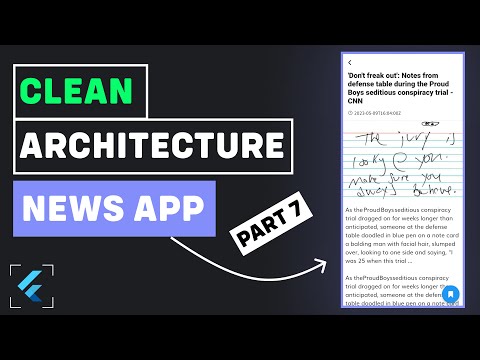 Build A News App - Dependency Injection | PART 7 - Flutter Clean Architecture