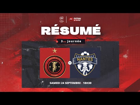D1 Futsal - J3 Toulon Élite Futsal vs Nantes Métropole Futsal