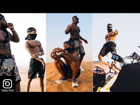 Starboy Ft. Blaq Jerzee & Wizkid - Arizona Video Shoot In Dubai BTS