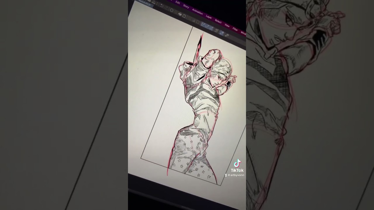 Here’s some fan art of Johnny Joestar in my style!! #artistsonyt #artwork #blackart #like #sub