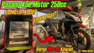 Download lagu [TUTORIAL & QUICK REVIEW] Pemasangan Koil Ninja 250 Mono Ke Vario 125 - By Adam Benny mp3
