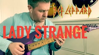 Lady Strange Def Leppard Guitar Lesson (Guitar Tab)