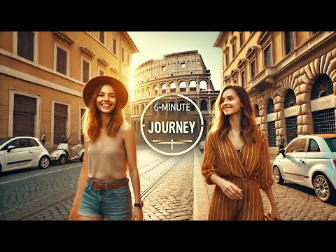 Walking Tour from Roma Termini to the Colosseum  | 6-Minute Journey