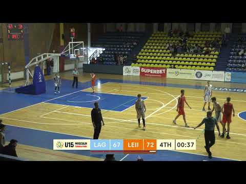 Turneul Final CN U15M: Laguna Bucuresti - Leii Bucuresti