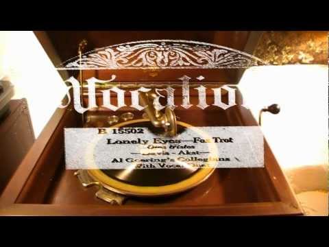 78's - Lonely Eyes - Al Goering's Collegians