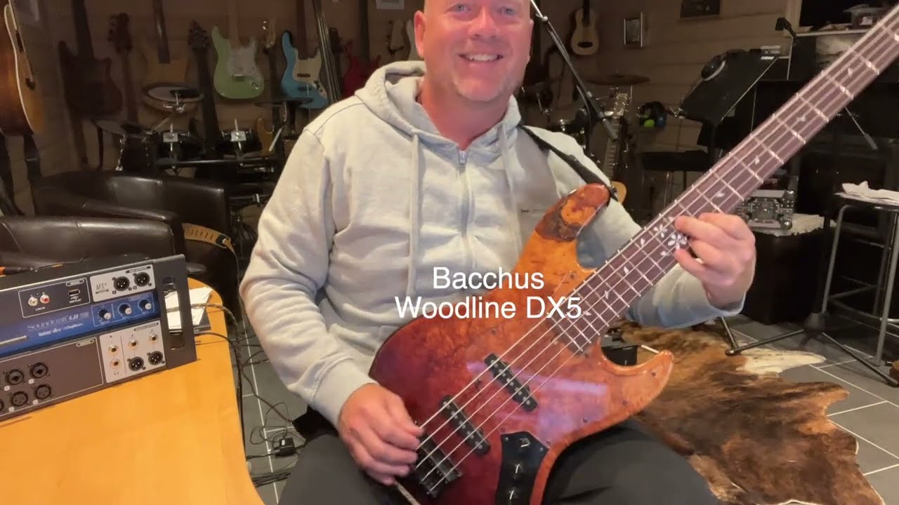 Improvising jazz swing 2-5-1 - Bacchus Woodline DX5