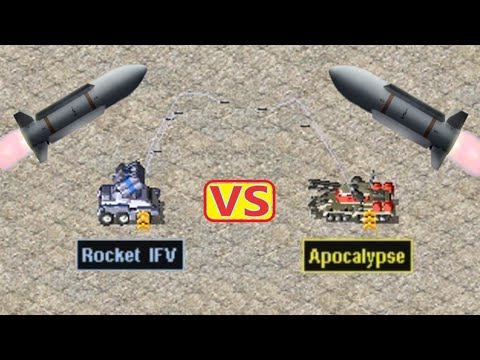 Missile Fight - IFV vs Apocalypse - Red Alert 2