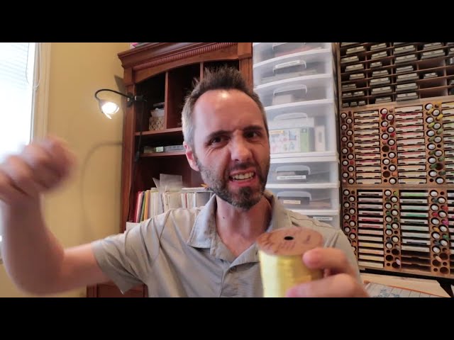 Best Pearlized Yellow Raffia for Gift Wrapping - close-up view