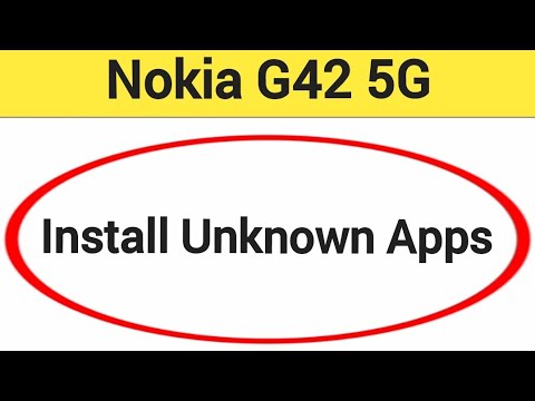 How to install unknown apps, Nokia G42 5G install APK, third party app install kaise karen, app inst
