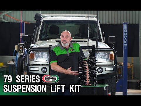🔥 79 Series Full EFS Suspension 2" Lift Kit Install | Toyota LandCruiser | XTR Shock Absorbers