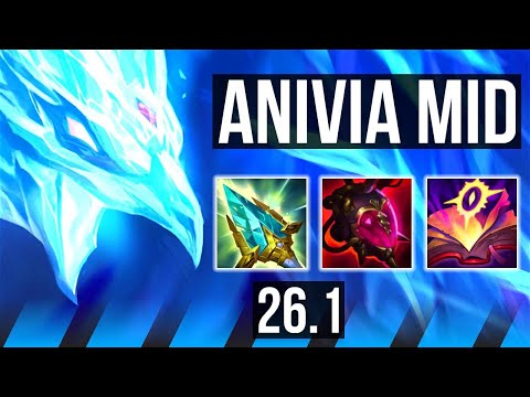 ANIVIA vs YASUO (MID) | Good KDA: 13/1/14, 41K damage | EUW Diamond | 26.1