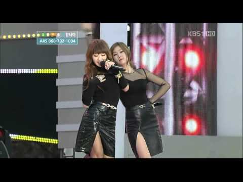 120414 KBS Sharing Hope Festival SISTAR - Alone & Ma Boy