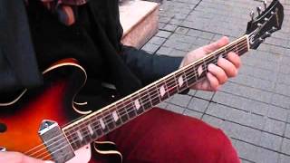 Busking La Vie En Rose and The Third Man Theme in Istanbul.