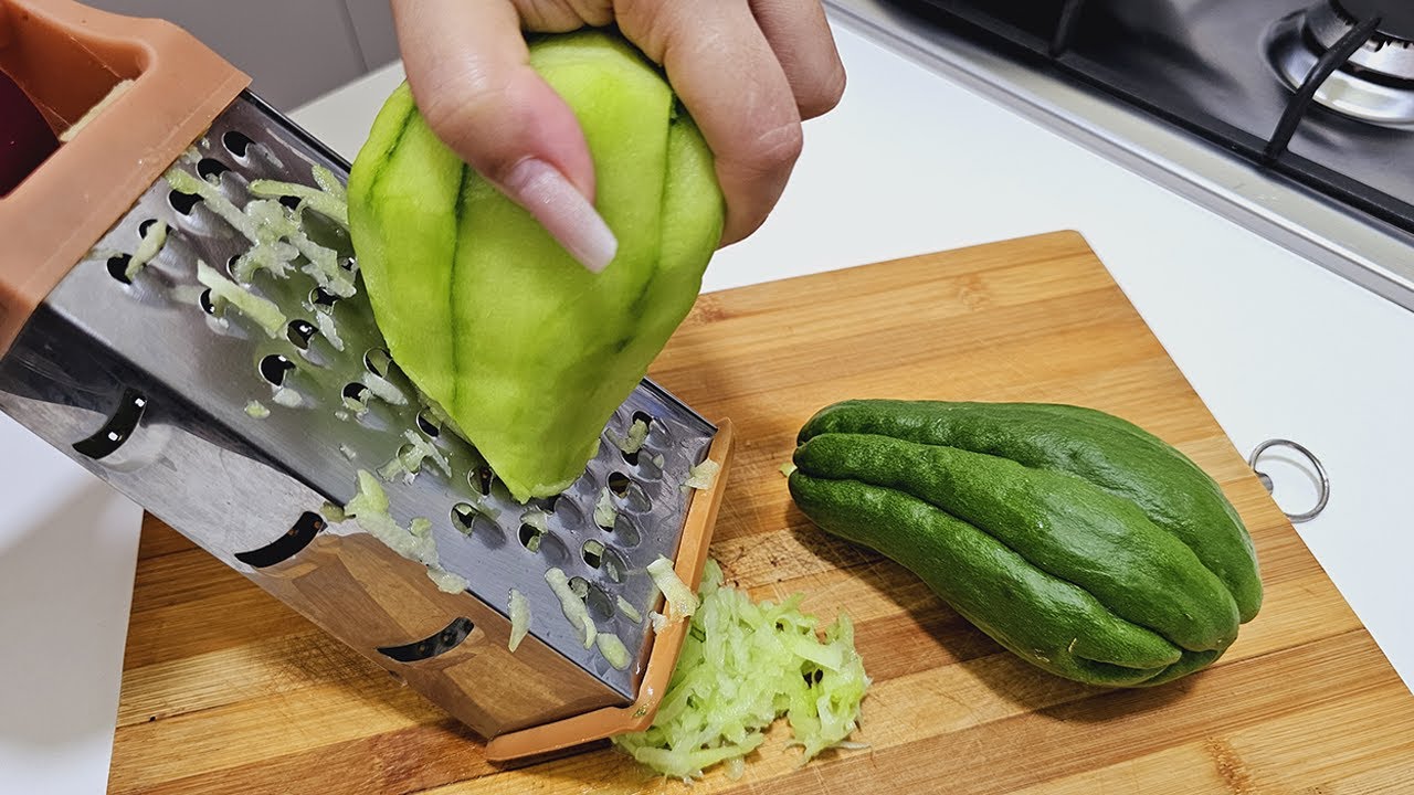 CHAYOTE YOU'LL WANT TO EAT IT EVERY DAY😋