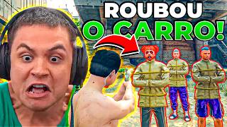PAULINHO PEGOU os LADRÕES de CARROS no GTA RP 😱 (Modder Clips)