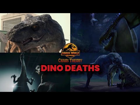 Every Dinosaur/ Flying Reptile Death in Jurassic World Chaos Theory (Seasons 1&2)| Kill Count