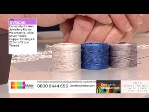 Learn How to Make Genuine Gemstone Jewellery - JewelleryMaker DI LIVE 28/01/15