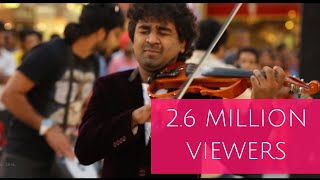 Surprise Violin Show In a Mall (Part 2) -Abhijith 