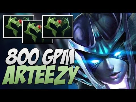 EG.Arteezy Phantom Assassin with 800 GPM | Dota Gameplay