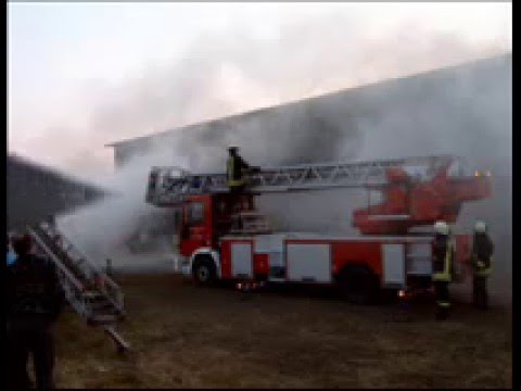 Scheunenbrand Groß Plasten