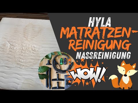 Hyla: Matratzenreinigung - So wird deine Matratze wieder sauber II Nassreinigung