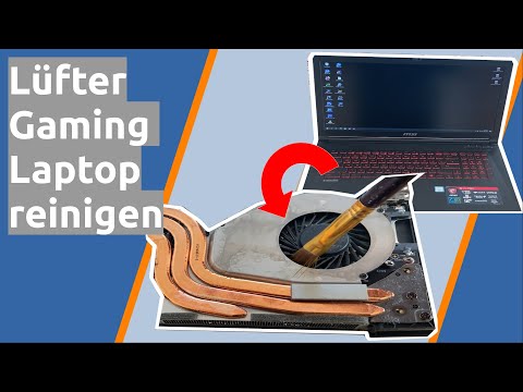 Gaming Notebook Lüfter reinigen