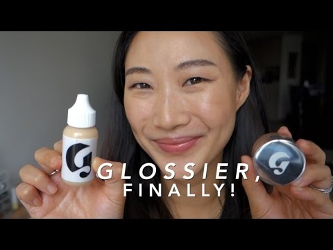 GLOSSIER! (skin tint, stretch concealer, boy brow) | Jenn Rogers