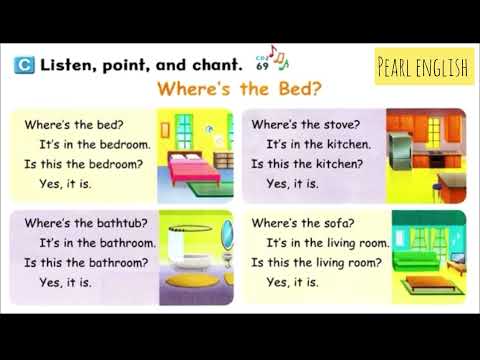 WHERE IS THE BED? (Let's go 3 unit 8)