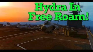 GTA 5: Hydra In Free Roam Confirmed! How To Unlock The Hydra In GTA Online.