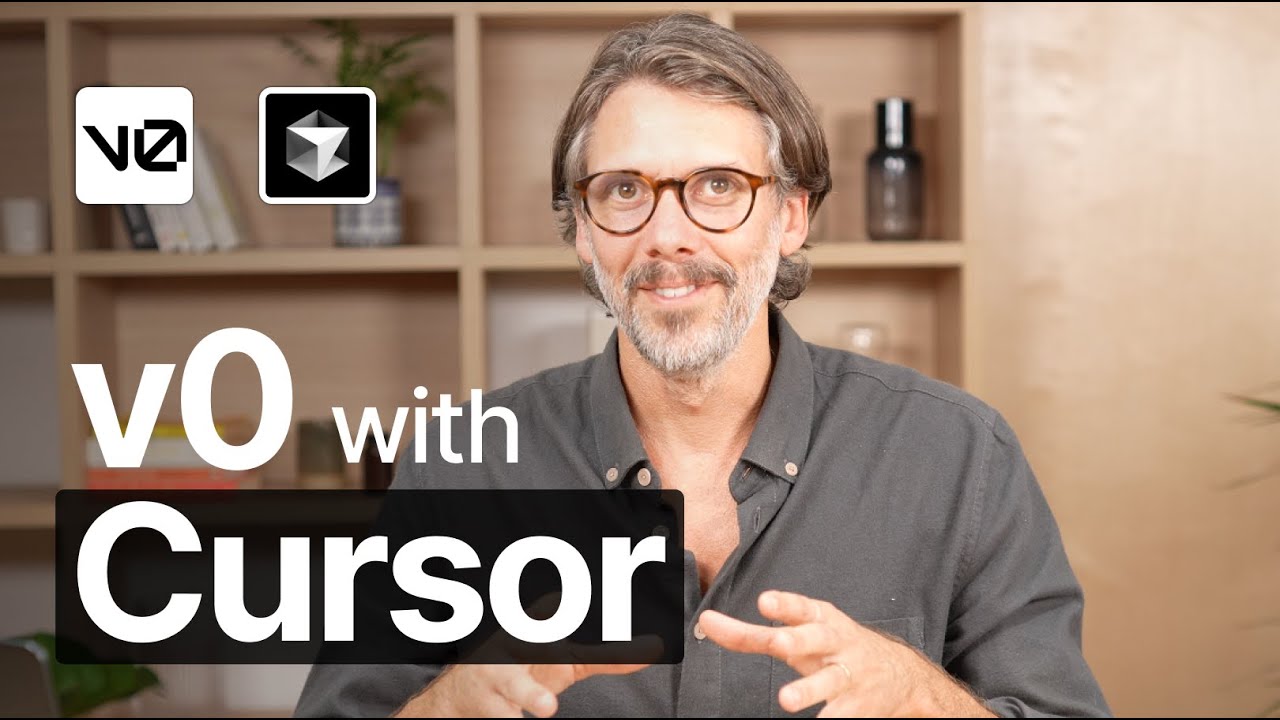 DESIGN in v0, FINISH in Cursor