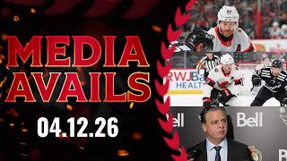 Shane Pinto, Claude Giroux, Travis Green Postgame Media vs NJD